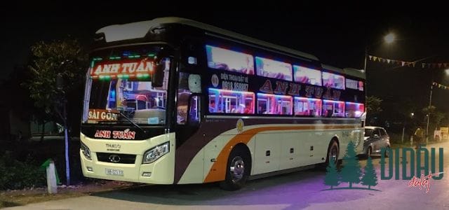 Xe khách Anh Tuấn tuyến Sài Gòn Cần Thơ và ngược lại