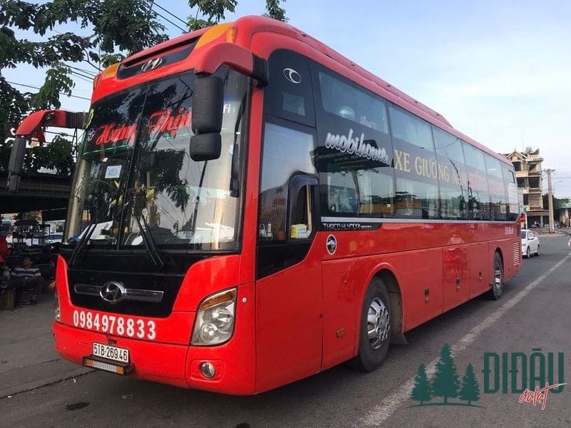 Xe khách Hưng Thịnh tuyến Sài Gòn Cần Thơ