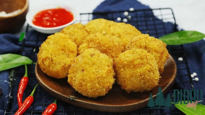 Bánh gà chiên xù
