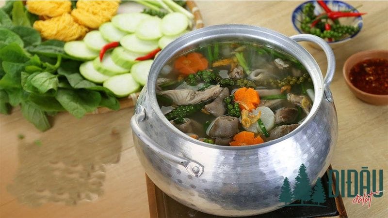 Bao tử hầm tiêu xanh