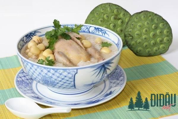 Bồ câu hầm sen