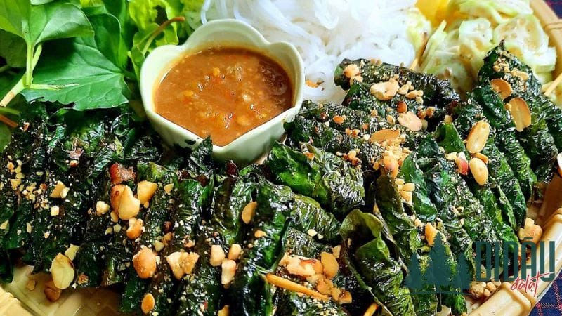 Bò cuốn lá lốt