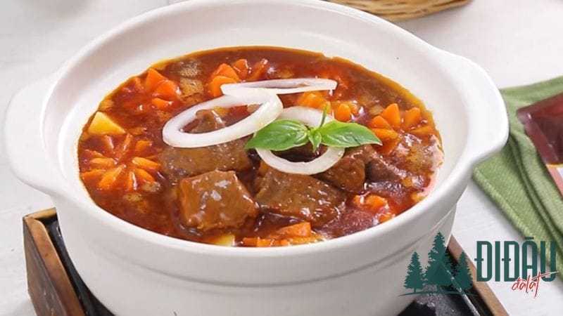 Bò sốt vang