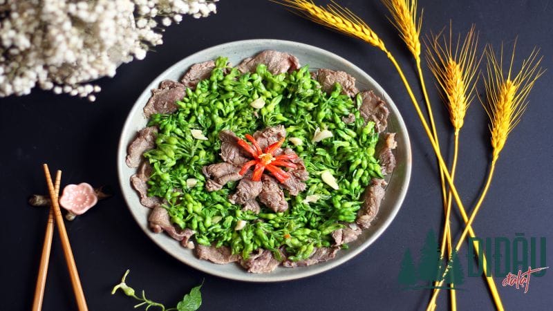 Bò xào thiên lý 