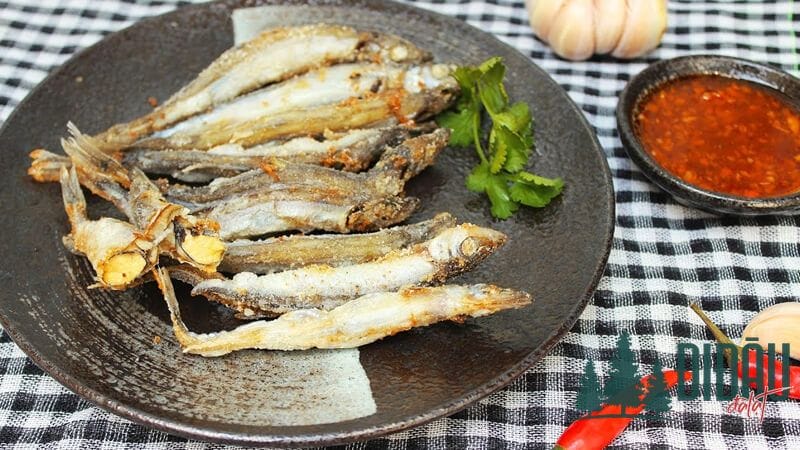 Cá bống chiên giòn