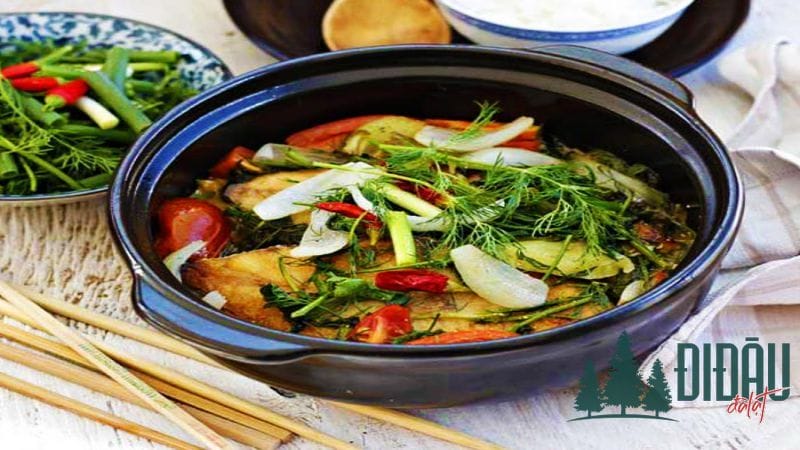 Cá kho dưa 