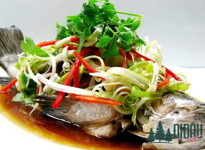 Cá lăng hấp xì dầu