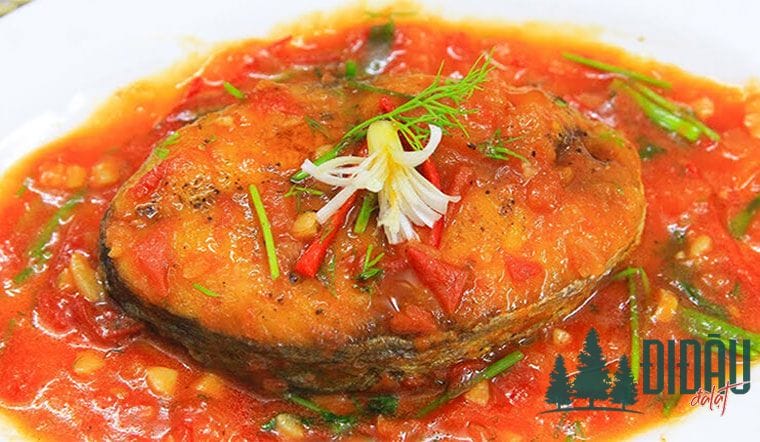 Cá thu chiên sốt cà