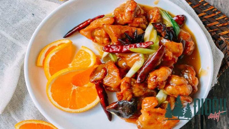 Cánh gà chiên sốt cam