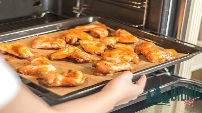 Cánh gà nướng mật ong và mù tạt