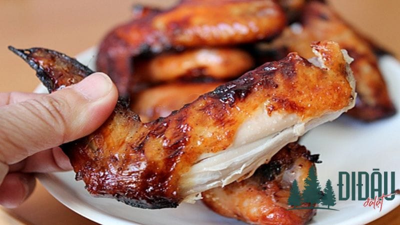Cánh gà nướng xì dầu