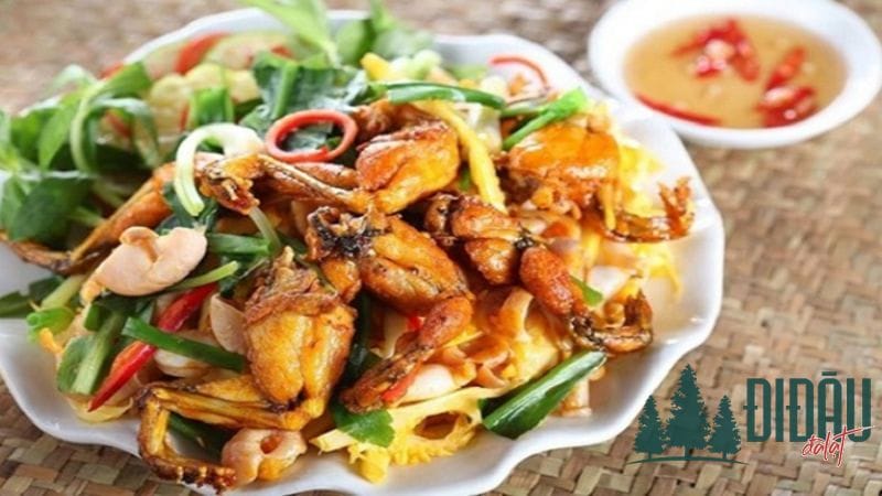 Ếch xào sả ớt