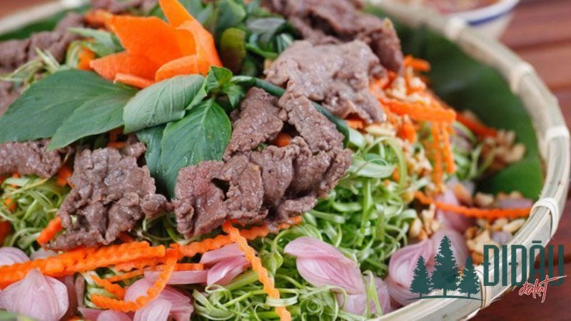 Gỏi bò rau muống