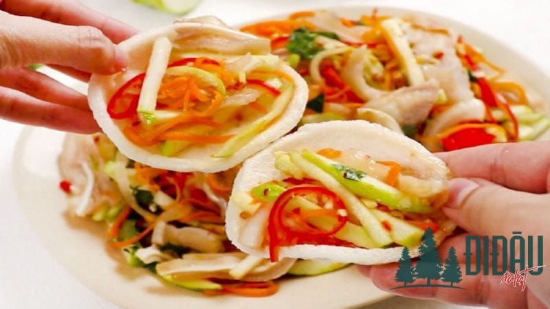 Gỏi ổi tai heo