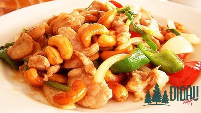 Hạt điều xào