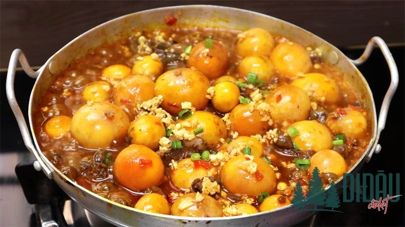 Lòng gà non xào cay 