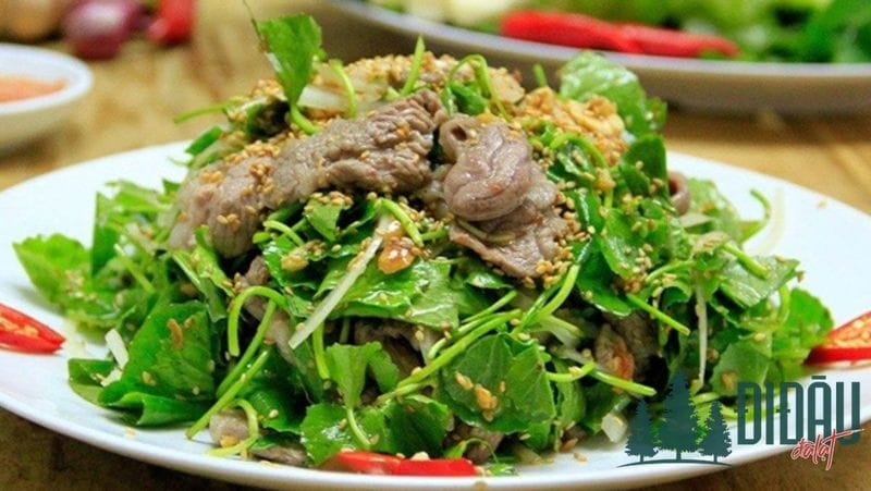 Nộm rau má dalatdidau