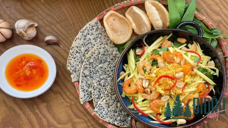 Nộm xoài tôm khô