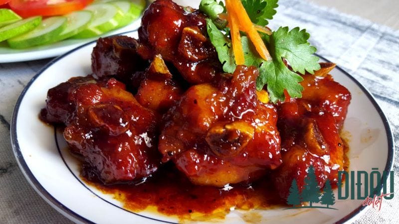 Sườn rim nước dừa 