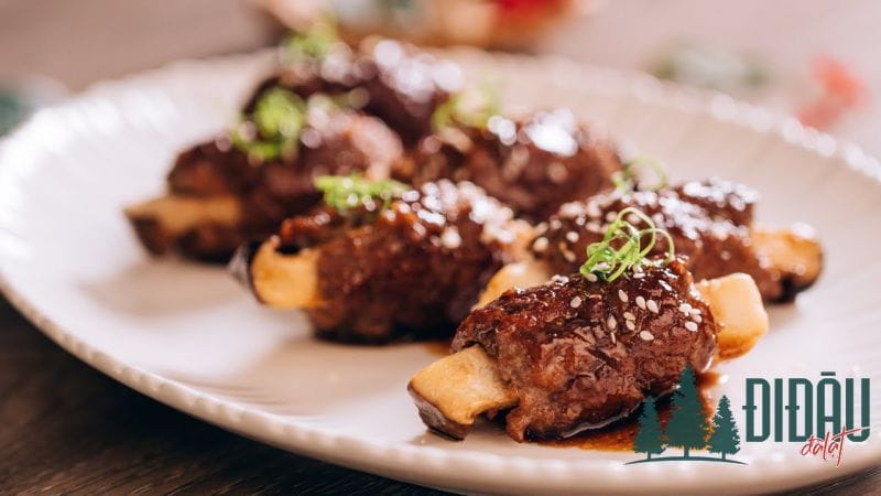 Thịt bò bọc nấm