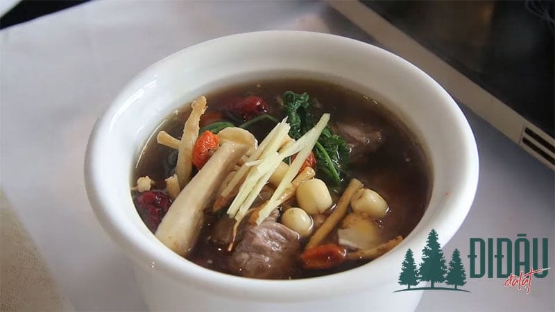 Thịt dê hầm gừng