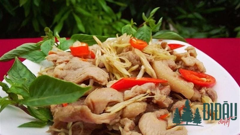 Vịt kho sả ớt 