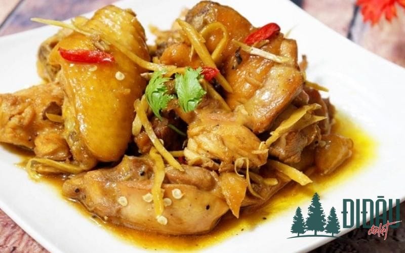 Vịt om gừng