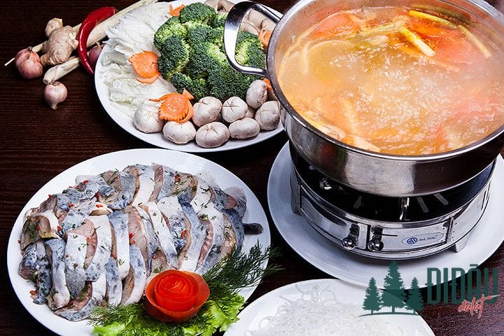 lẩu cá tầm