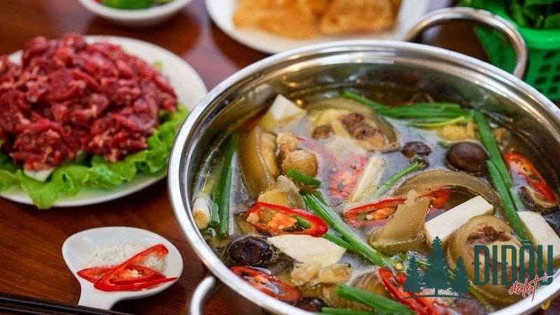 lẩu đuôi bò
