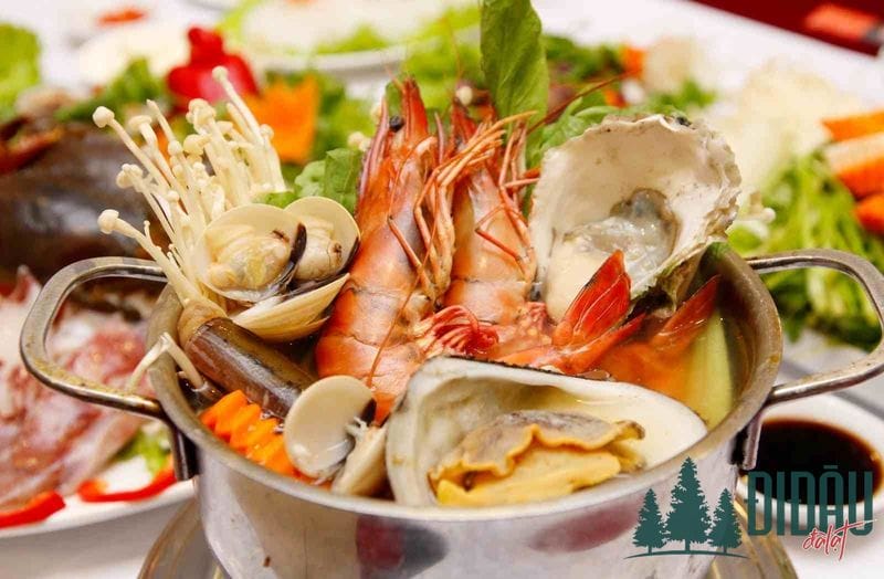 lẩu hải sản thập cẩm