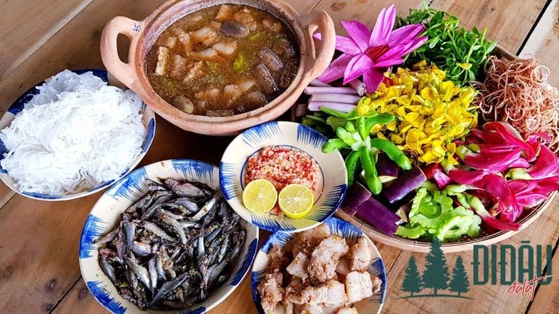 lẩu mắm cá linh