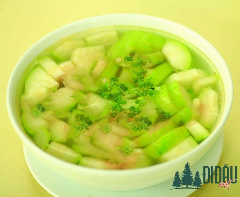 Bầu um nước dừa