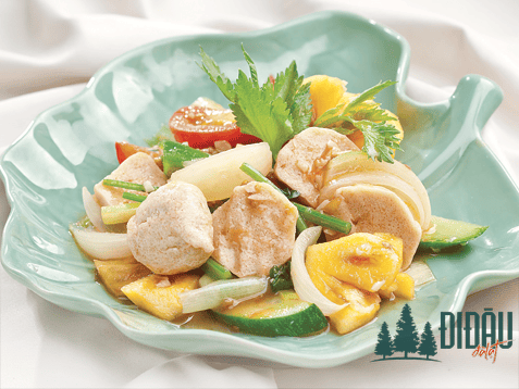 Bò viên chay thập cẩm