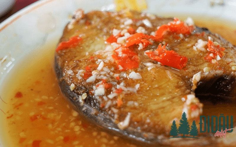 Cá thu chiên mắm ngọt