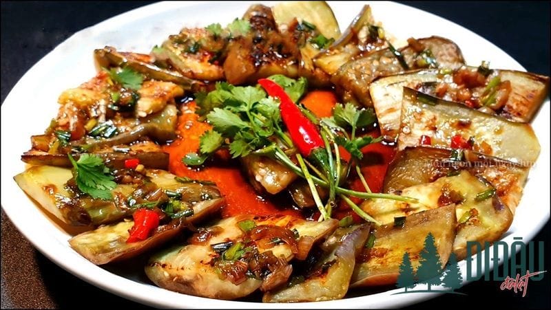 Cà tím hấp nước tương tỏi