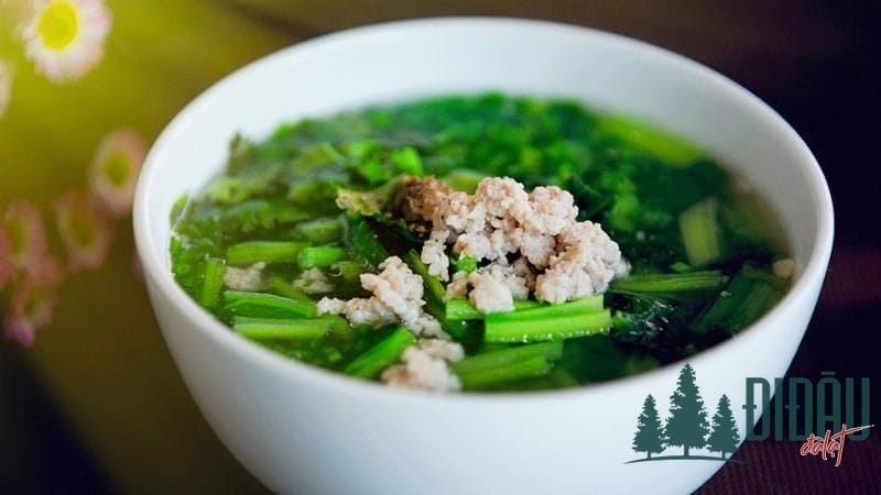 Canh cải chip