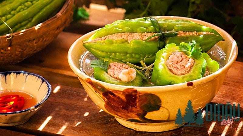 Canh khổ qua dồn thịt