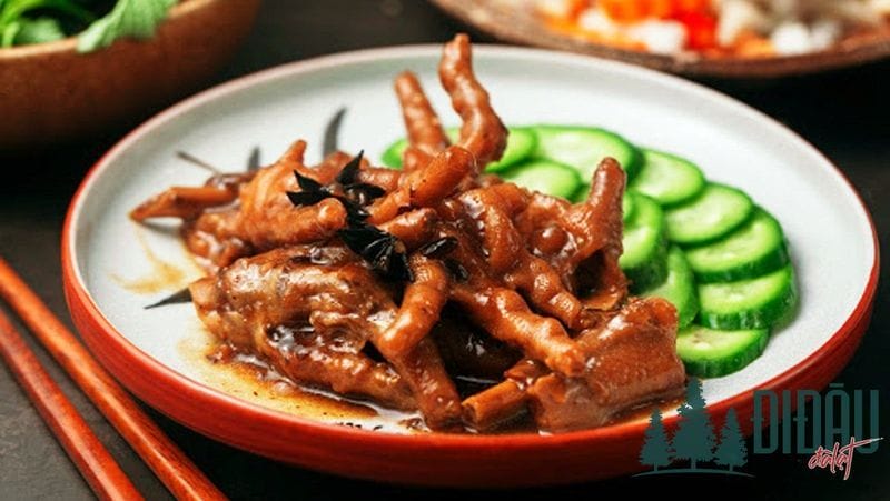 Chân gà sốt tàu xì 