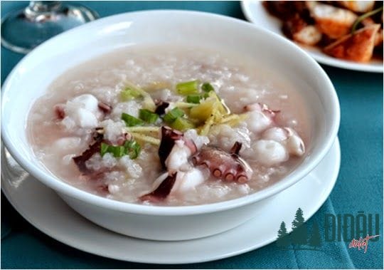 Cháo bạch tuộc didaudalat