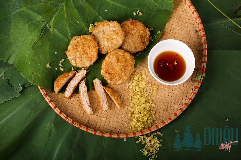 Chế biến chả cốm