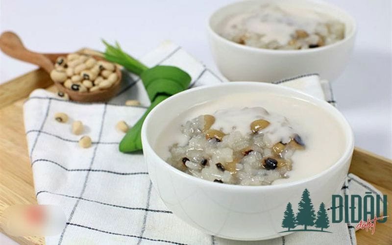 Chè đậu trắng nước cốt dừa