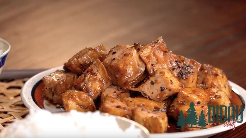 Đậu hũ kho tiêu