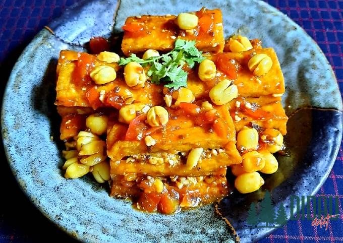 Đậu hũ nhồi hạt sen