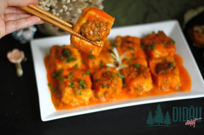 Đậu phụ nhồi thịt