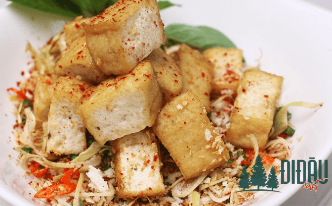 Đậu phụ rang muối sả