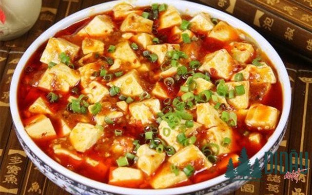 Đậu phụ sốt Tứ Xuyên