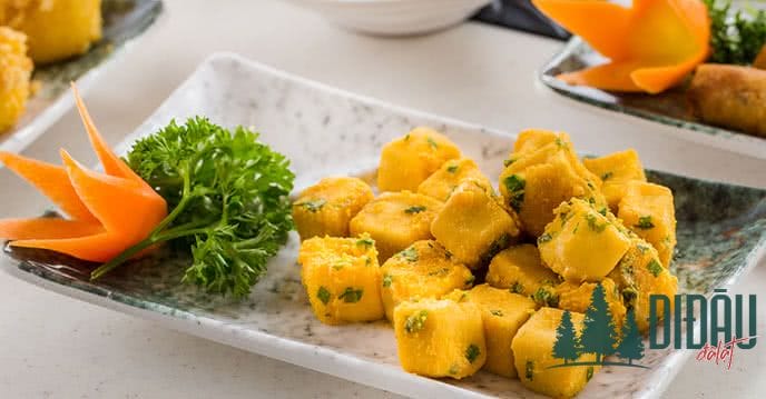 Đậu phụ sốt trứng muối