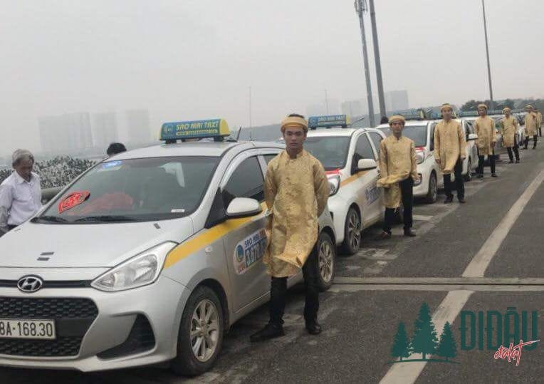 Dịch vụ của hãng taxi Sao Mai