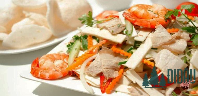Gỏi củ hủ dừa