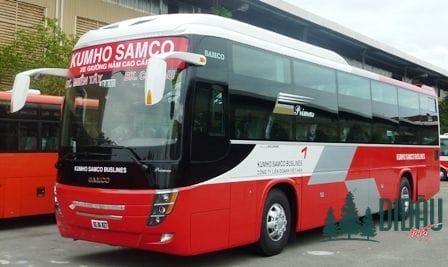 Khái quát thông tin cơ bản nhà xe Kumho Samco